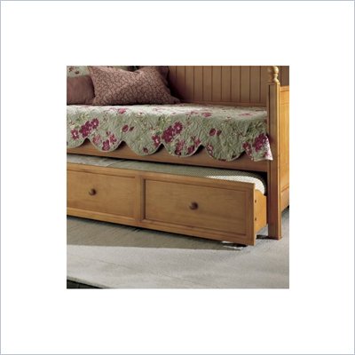 Fashion Bed Group Casey Wood Daybed Trundle in Honey Maple Finish