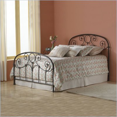 Fashion Bed Group Grafton Metal Bed in Rusty Gold Finish