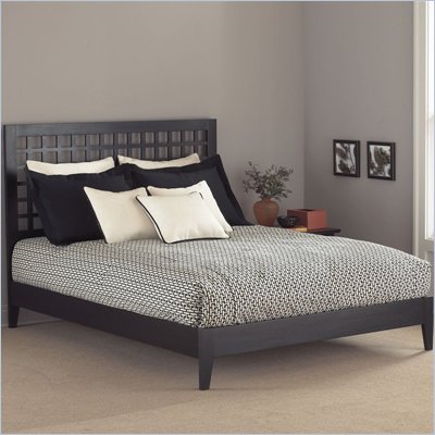 Fashion Bed Group Kyoto Modern Platform Bed in Black Finish