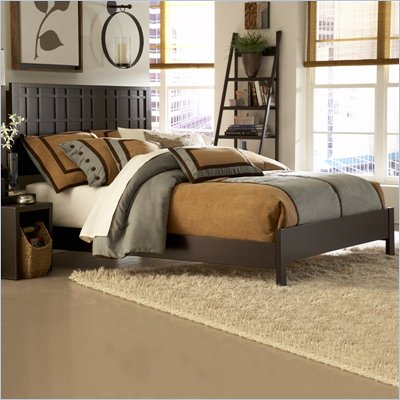 Fashion Bed Group Nara Panel Bed in Espresso Finish