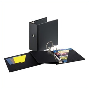 Cardinal SuperStrength Slant D Vinyl Locking Ring Binder