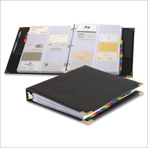 Cardinal Stafford Business Card Ring Binder