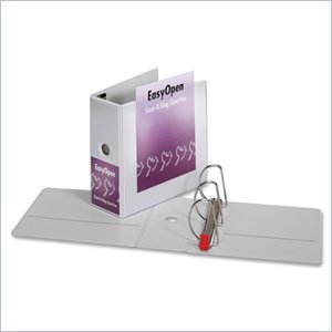 Cardinal EasyOpen Clearvue Slant D-Ring Presentation Binder
