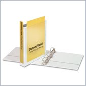 Cardinal EconomyValue ClearVue Locking Slant D-Ring View Binder