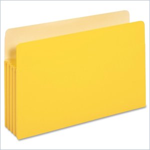 Globe-Weis TUFF Pocket Colored Top Tab File Pocket