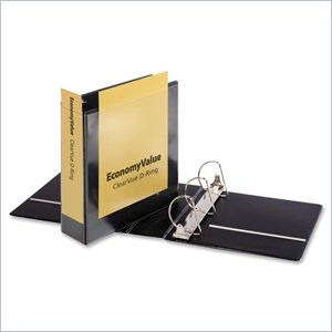 Cardinal EconomyValue ClearVue Locking Slant D-Ring View Binder
