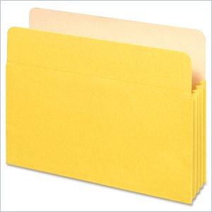 Globe-Weis TUFF Pocket Colored Top Tab File Pocket