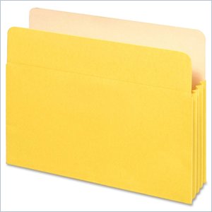 Globe-Weis TUFF Pocket Colored Top Tab File Pocket
