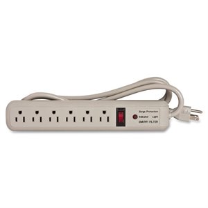 Compucessory CCS 25102 6-Outlets Surge Suppressor
