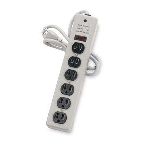 Compucessory CCS 55156 6 Outlets Power Strip