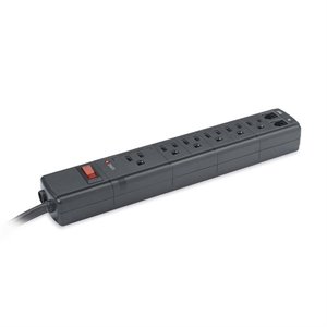 Compucessory 6-Outlets Surge Suppressor