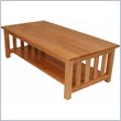 ADD TO YOUR SET: Elite Products Medium Oak Coffee Table
