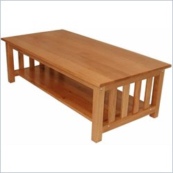 Elite Products Medium Oak Coffee Table
