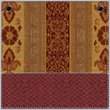 Elite Amaris Berry Pattern Luxe Woven Reversible/Suede Cover