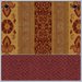 Elite Amaris Berry Pattern Luxe Woven Reversible/Suede Cover