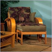 Elite Products Bentley Junior Twin Oak Futon Chair Frame