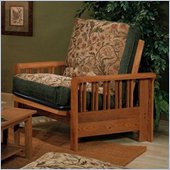Elite Products Renaissance Junior Twin Oak Futon Chair Frame