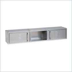 Elite Products Locker Storage Hutch, Multicolor
