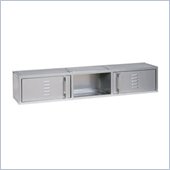 Elite Products Locker Storage Hutch, Multicolor