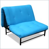 Elite Products X Factor Black Metal Twin Size Futon 