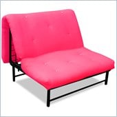 Elite Products X Factor Black Metal Twin Size Futon 