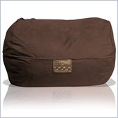 Elite Products 6 Foot Mod Pod FX Bean Bag Chair in Chocolate Suede