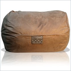 Elite Products 6 Foot Mod Pod FX Bean Bag Chair in Peat Suede
