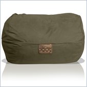 Elite Products 6 Foot Mod Pod FX Bean Bag Chair in Olive Suede