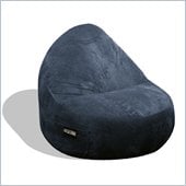 Elite Products Deluxe Cord Sitsational 2 Seater Bean Bag Chair in Navy
