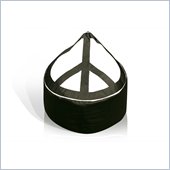 Elite Products Peace Pod Bean Bag in Black