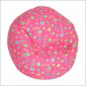 Elite Juvenile Print Junior Bean Bag in Pink Flower