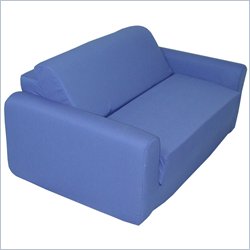 Elite Royal Blue Children's Foam Sleeper Sofa Best Price