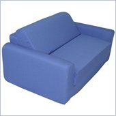 Elite Royal Blue Children's Foam Sleeper Sofa