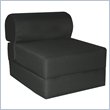 ADD TO YOUR SET: Elite Black Children's Foam Sleeper Chair