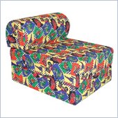 Elite Racecars Children's Foam Sleeper Chair