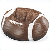 Elite Sport Vinyl Football Bean Bag Chair