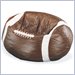 Elite Sport Vinyl Football  Bean Bag