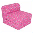 ADD TO YOUR SET: Elite Pink Flowers Children's Foam Sleeper Chair