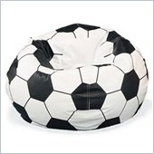 Elite Child Vinyl Soccer Ball Bean Bag Chair