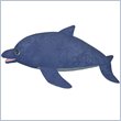 Elite Child Plush Collection Rug Pals Dolfy Bean Bag Pillow