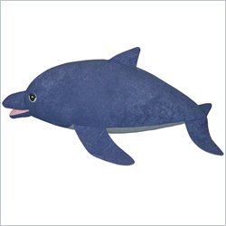 Elite Child Plush Collection Rug Pals Dolfy Bean Bag