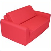 Elite Red Children's Foam Sleeper Sofa