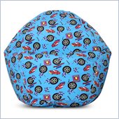 Elite Products Juvenile Prints Collection Race Car Bean Bag