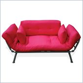 Elite Products Mali Futon in Hot Pink