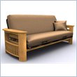 ADD TO YOUR SET: Elite Products Portofino Full Size Futon Frame in Oak
