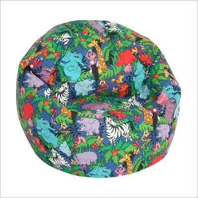 Elite Jungle Animals Kids Prints Collection Bean Bag Lounger