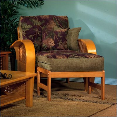 Elite Products Bentley Junior Twin Oak Futon Chair Frame