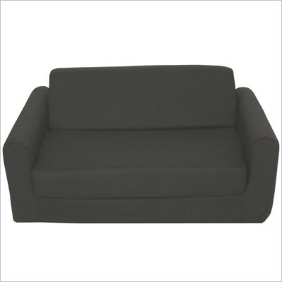 Elite Black Children's Foam Sleeper Sofa
