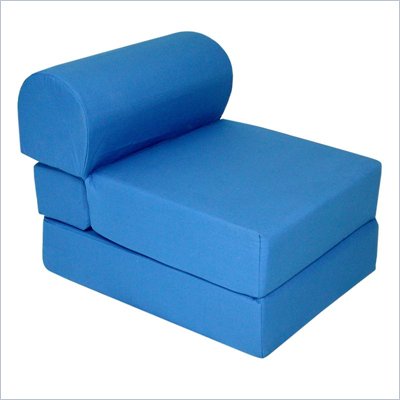 Elite Royal Blue Children's Foam Sleeper Chair