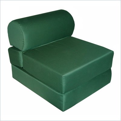 Elite Hunter Green Adult Foam Sleeper Chair
